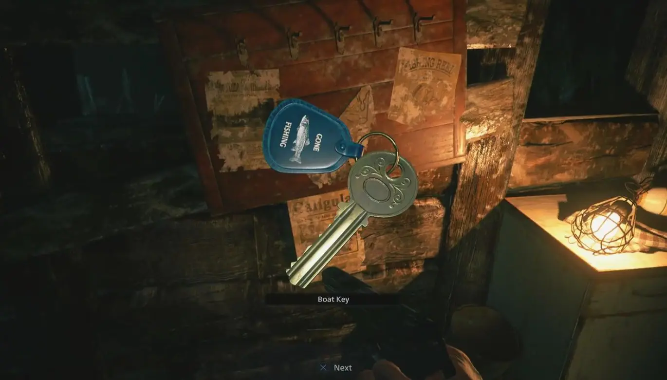 Где получить ключ от лодки в Resident Evil: Village