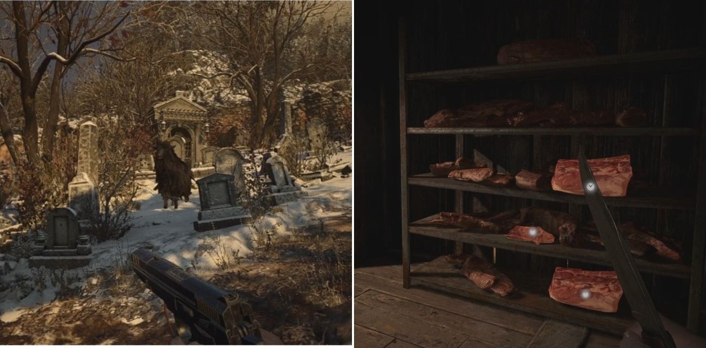 Где взять мясо в Resident Evil: Village