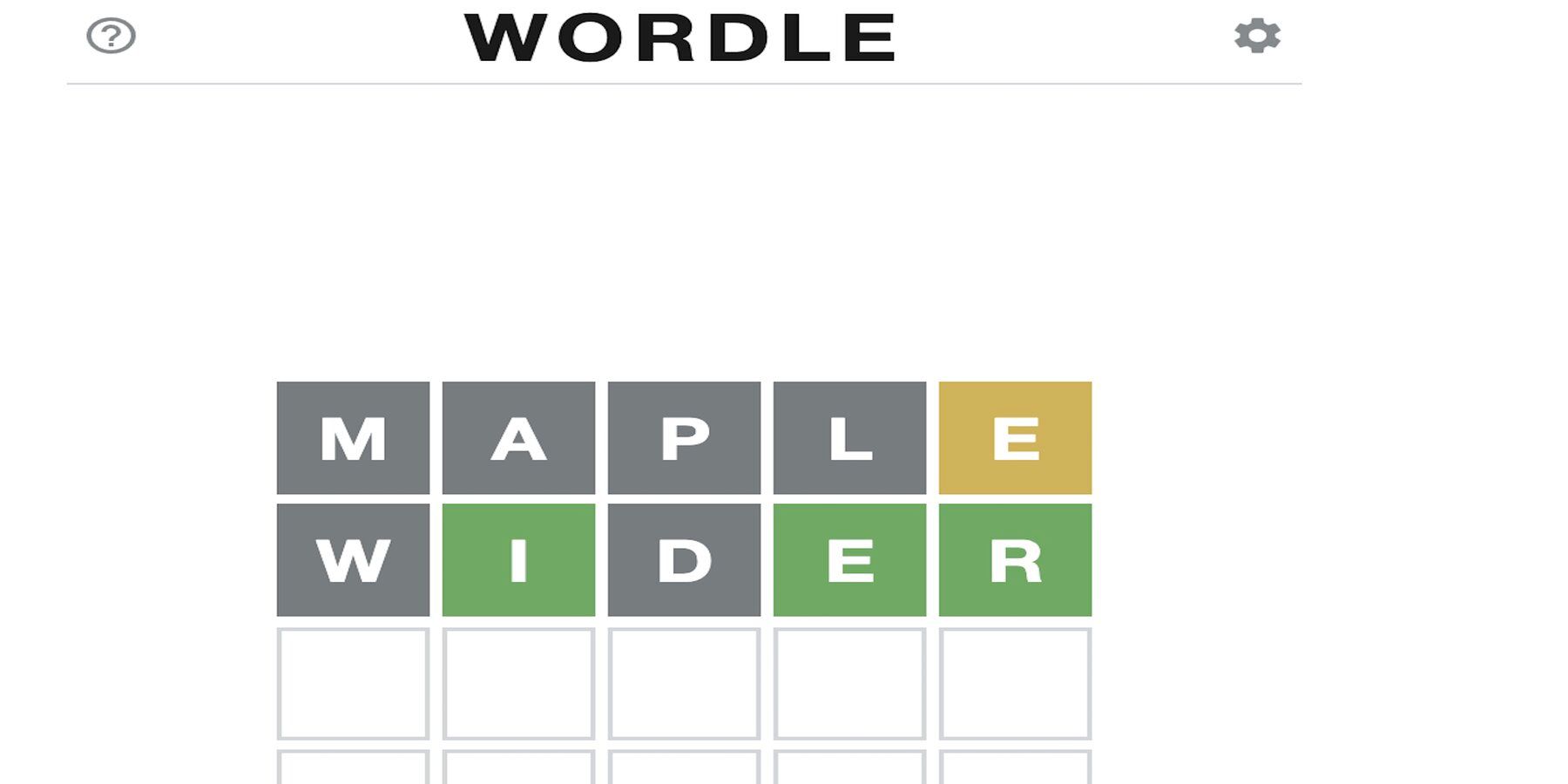 Диаграмма Wordle показывает, как часто определенные буквы используются в головоломках