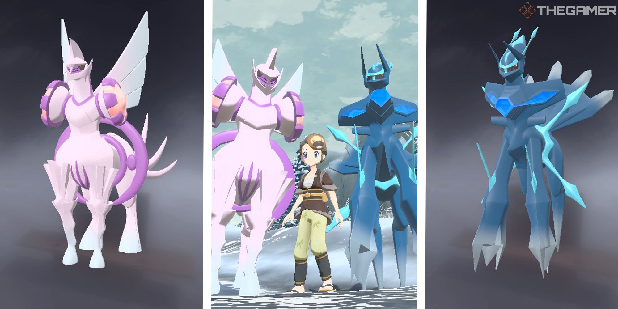 Как получить формы происхождения Палкии и Диалги в Pokemon Legends: Arceus
