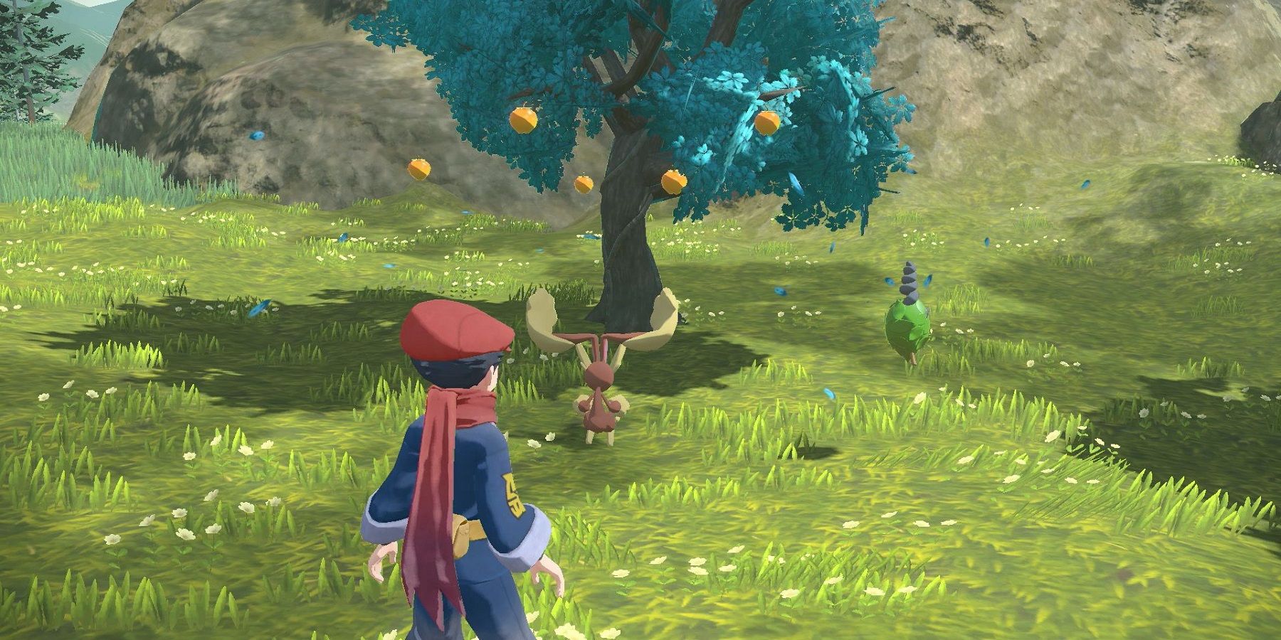 Pokemon Legends: Arceus Clip напоминает игрокам, почему они всегда должны проверять деревья