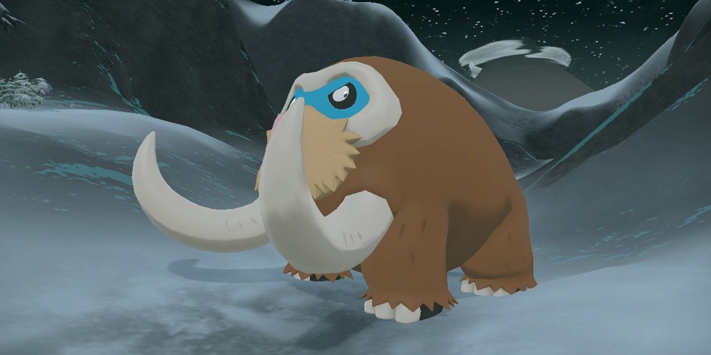 Pokémon Legends: Arceus - Лучшая природа для Mamoswine