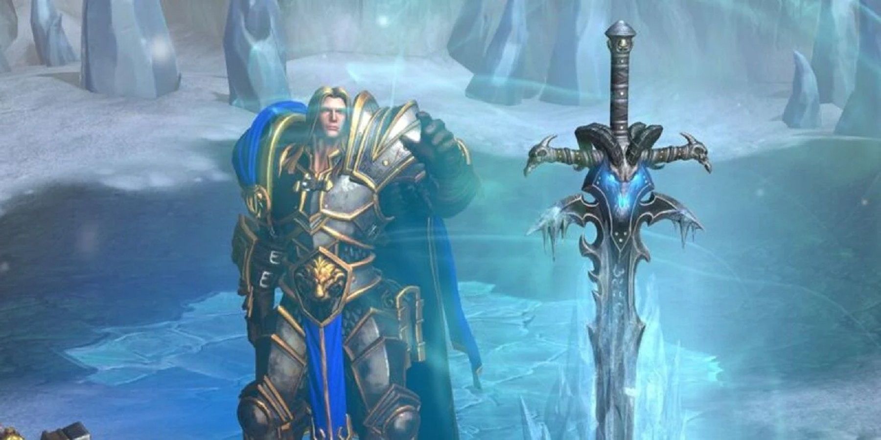 Поклонник World of Warcraft создал невероятную копию светового меча Frostmourne