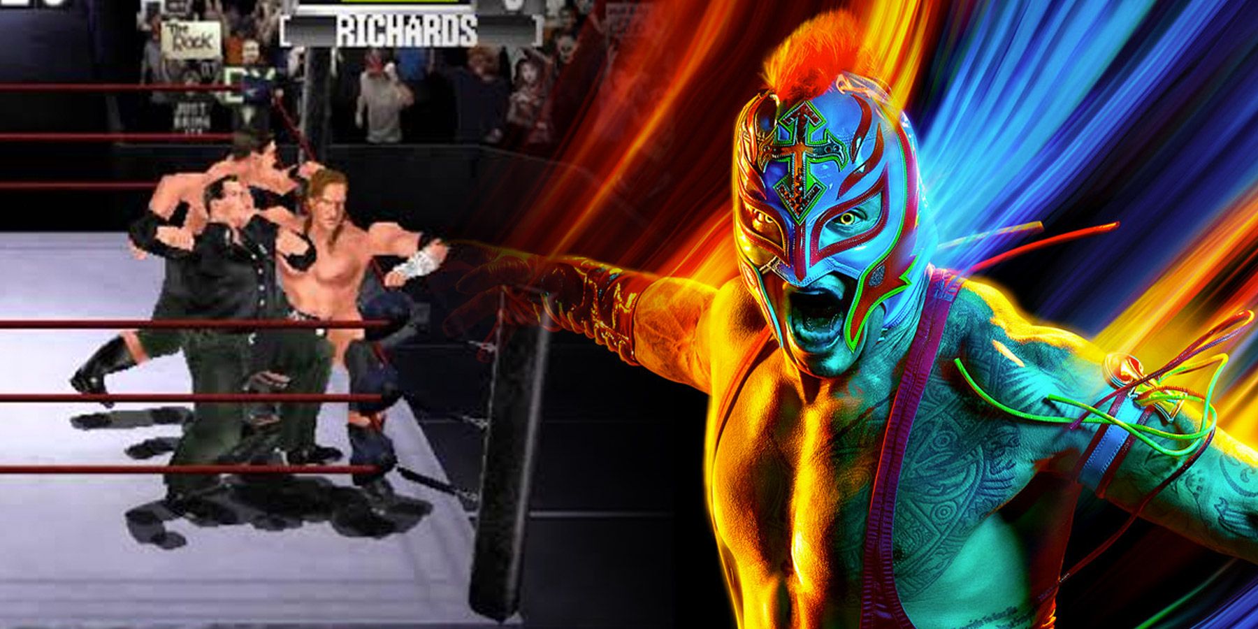 Режим королевской битвы WWE 2K22 может многому поучиться у No Mercy