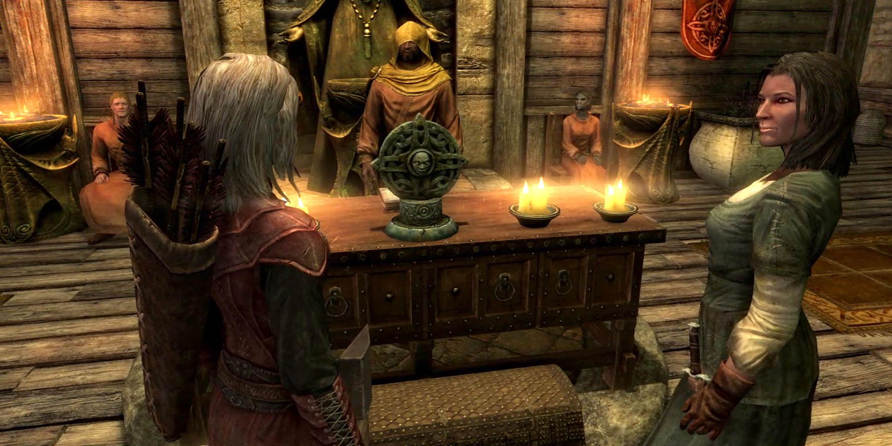 Skyrim Quest ставит игрока в неловкое положение с внутриигровой женой