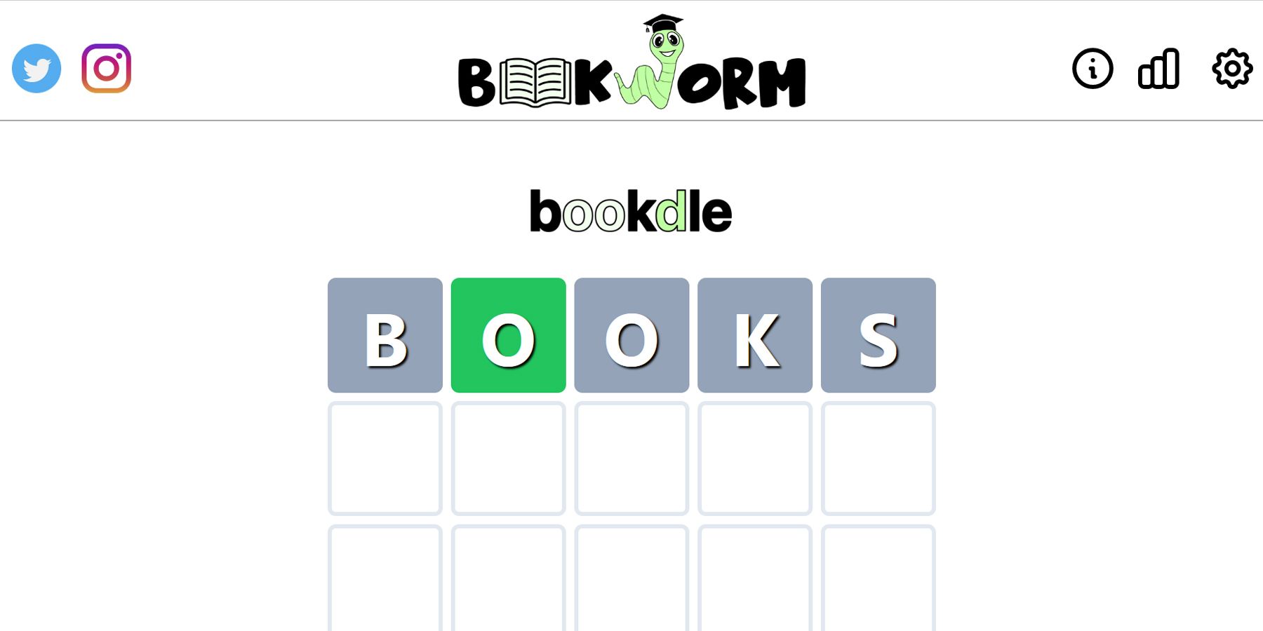 Bookdle — новый клон Wordle о книгах