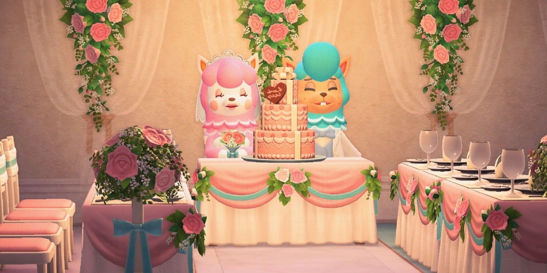 Фанат Animal Crossing создал уникальные украшения для свадебного торта