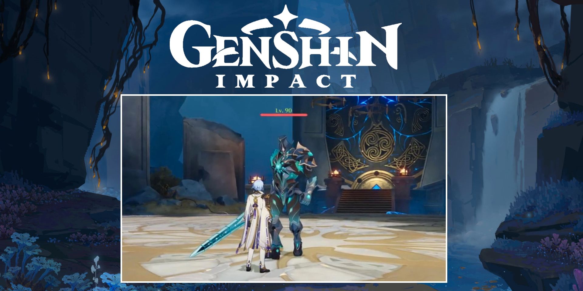 Genshin Impact опубликовал кадры Black Serpent Knight