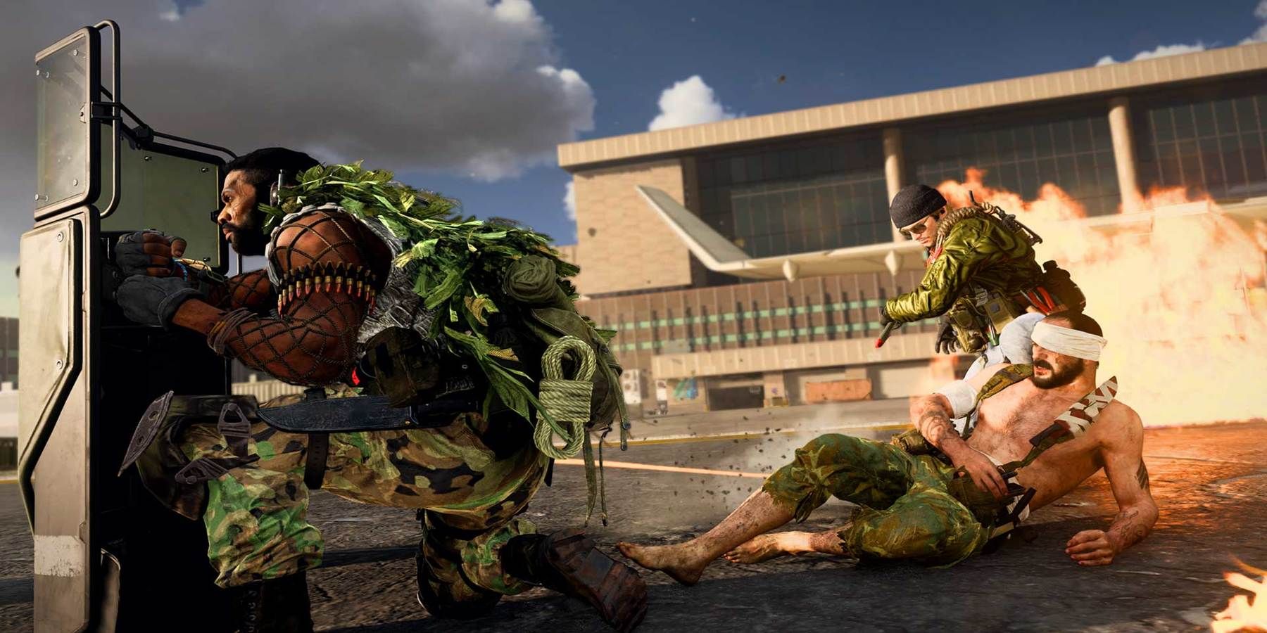 Глупая ошибка повторного развертывания воздушного шара заставляет сбитых игроков Call of Duty: Warzone летать