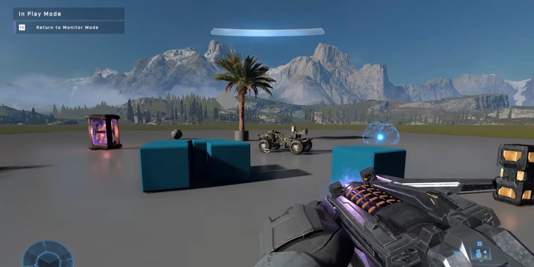 Игрок Halo Infinite создает рабочую гравитационную пушку в невыпущенном режиме кузницы