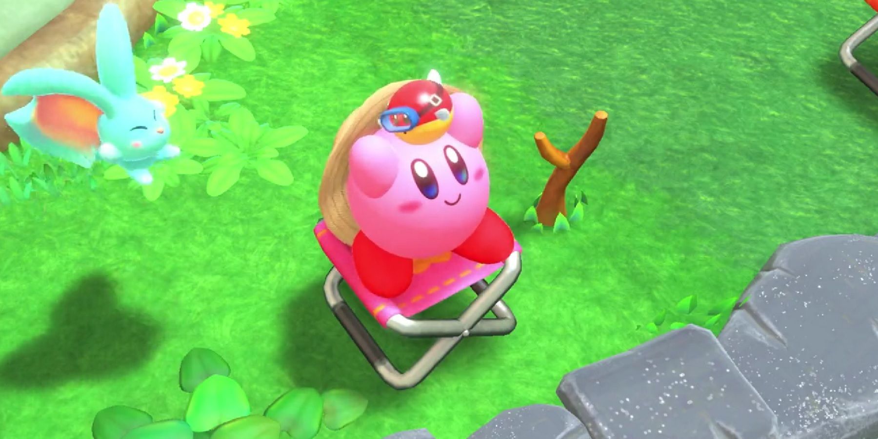 Клип игрового процесса Kirby and the Forgotten Land показывает рыбалку