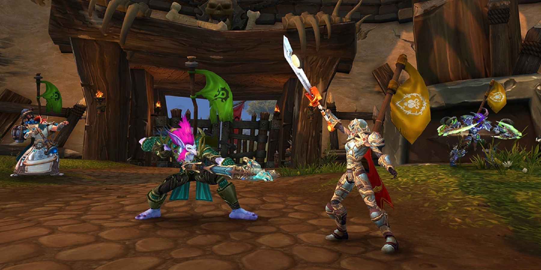 Повышение уровня предмета в World of Warcraft для PvP-потасовок в одиночку
