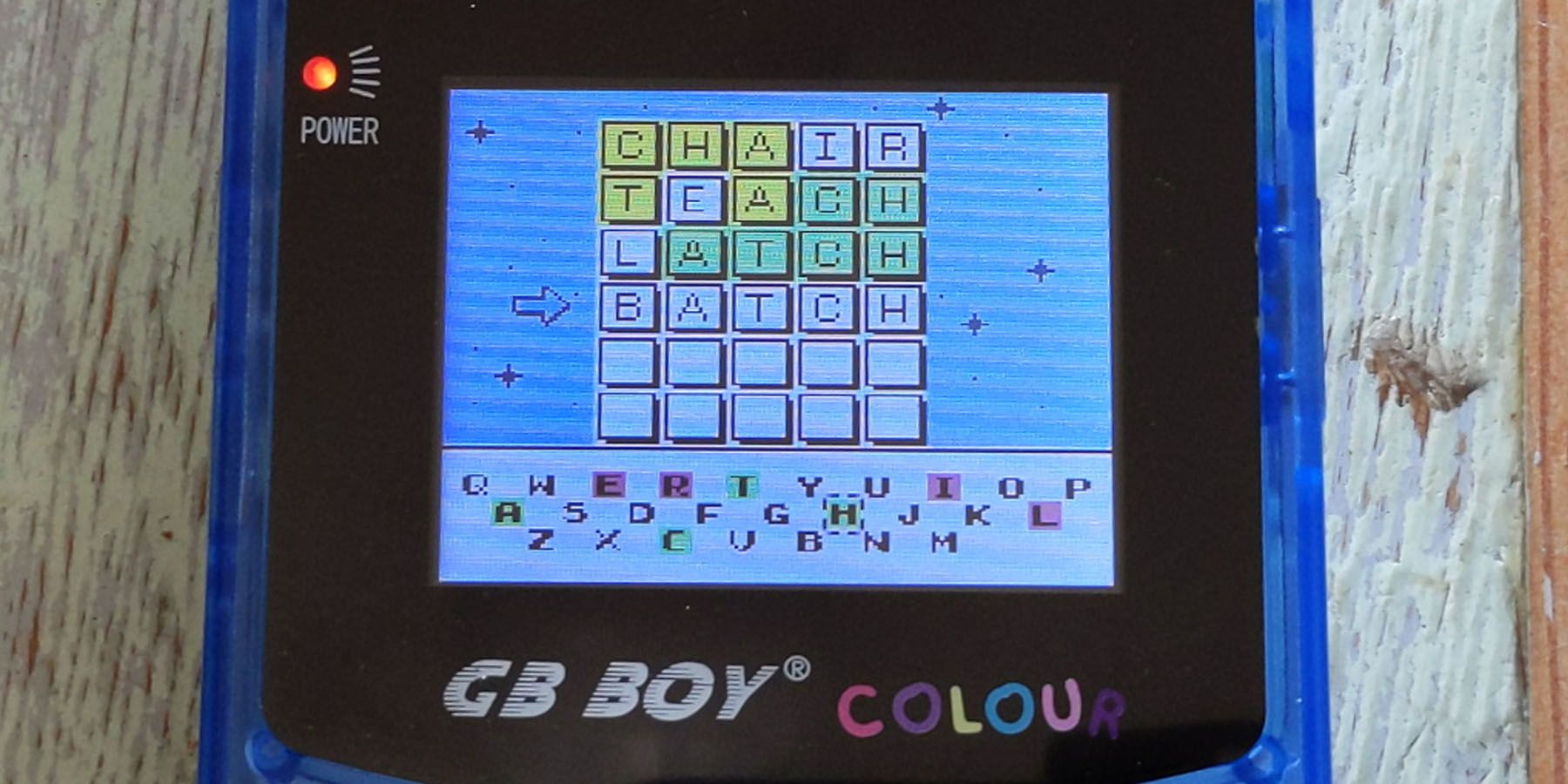 У фаната Wordle есть игра на пользовательском картридже Game Boy