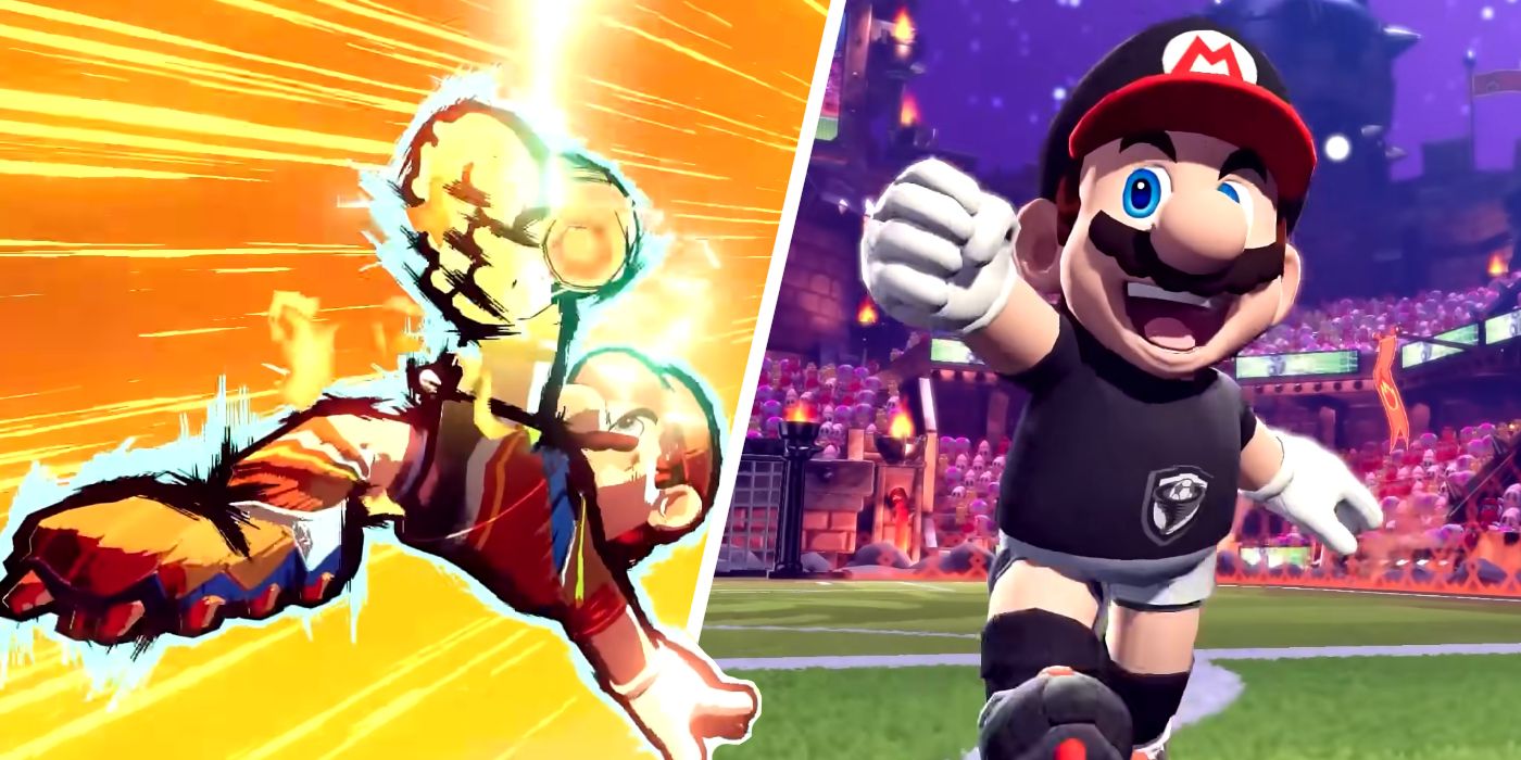 Mario Strikers: Battle League: лучшая сборка Марио
