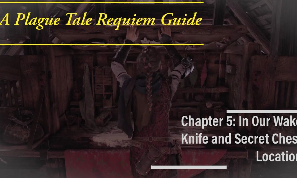 A Plague Tale Requiem: расположение ножа и секретного сундука в главе 5 In Our Wake