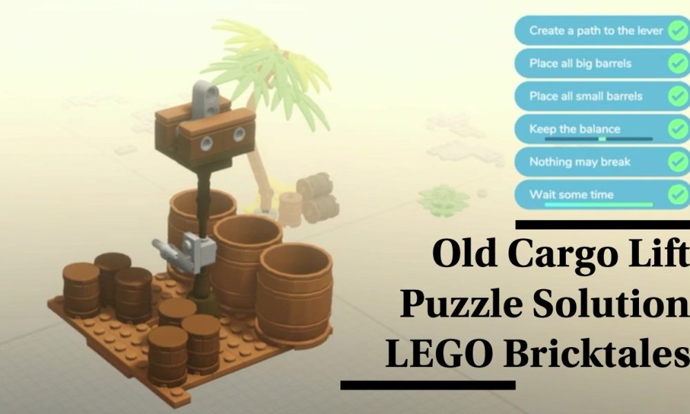 LEGO Bricktales: Восстановите старый грузовой подъемник | Карибское решение головоломки