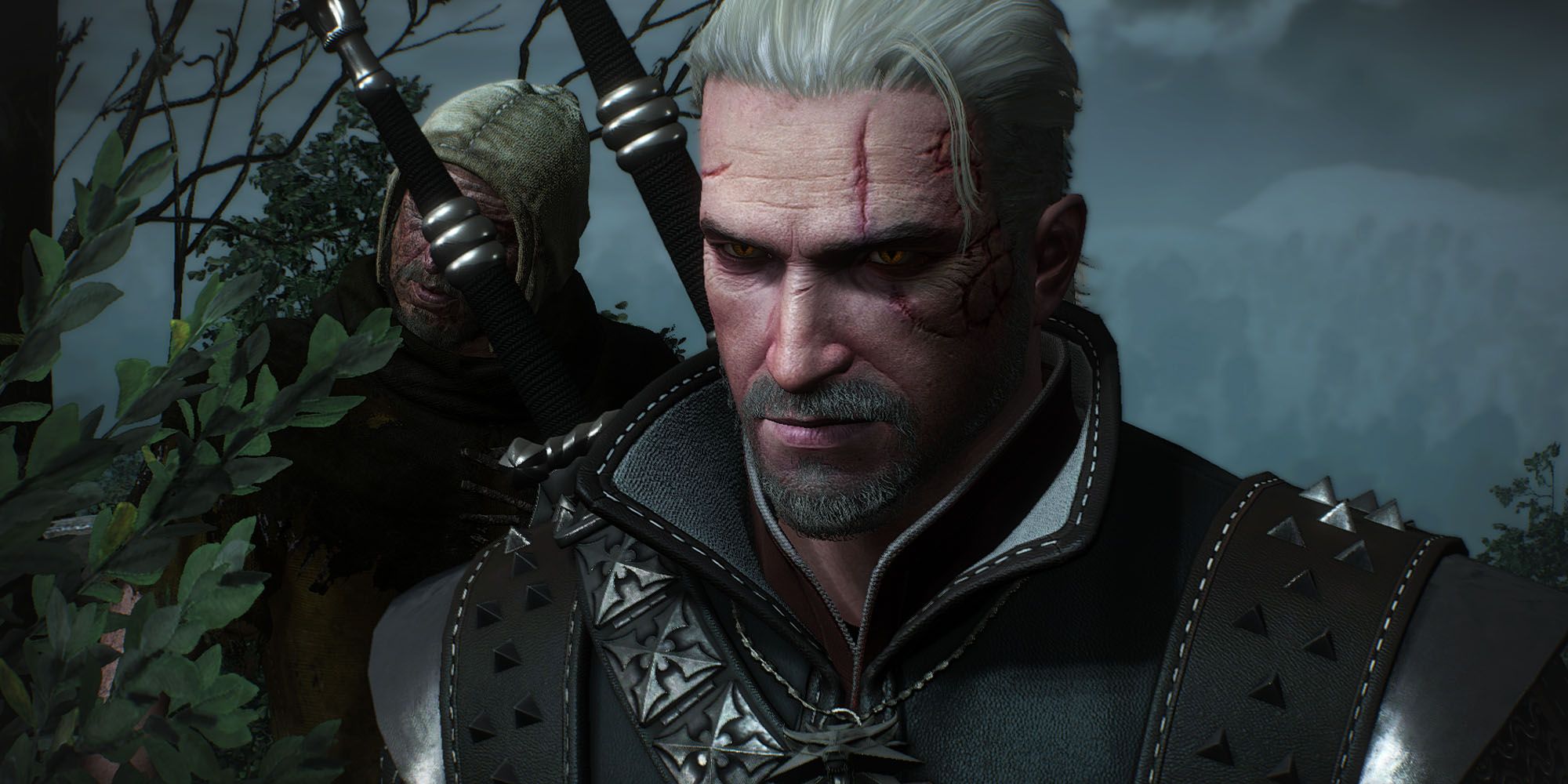 The witcher 3 geralt hairstyle фото 104