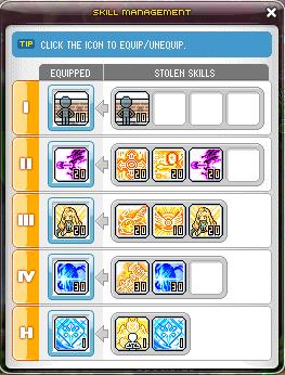 Руководство Maplestory M – Как и какие навыки украсть, играя за фантома?