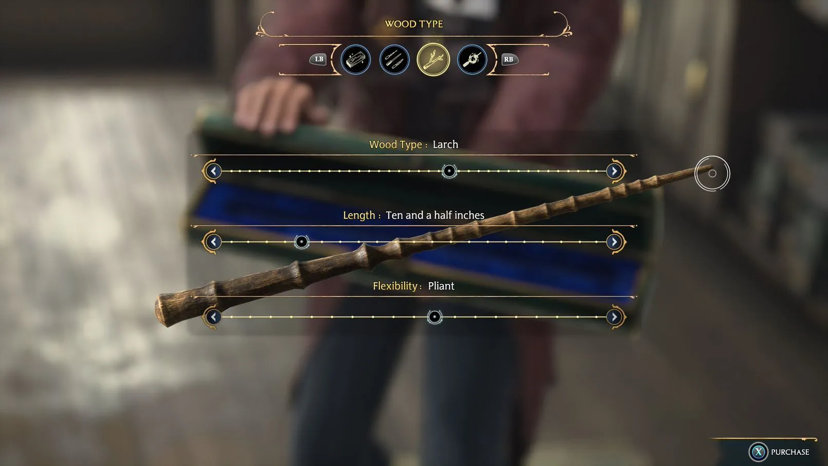 Choosing Your First Wand In Hogwart's Legacy (spoilers)