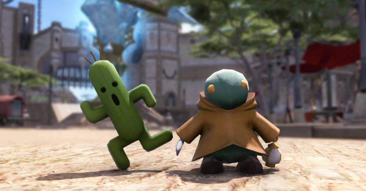 Как получить Final Fantasy XIV Windup Minion Tonberry » GameEnix