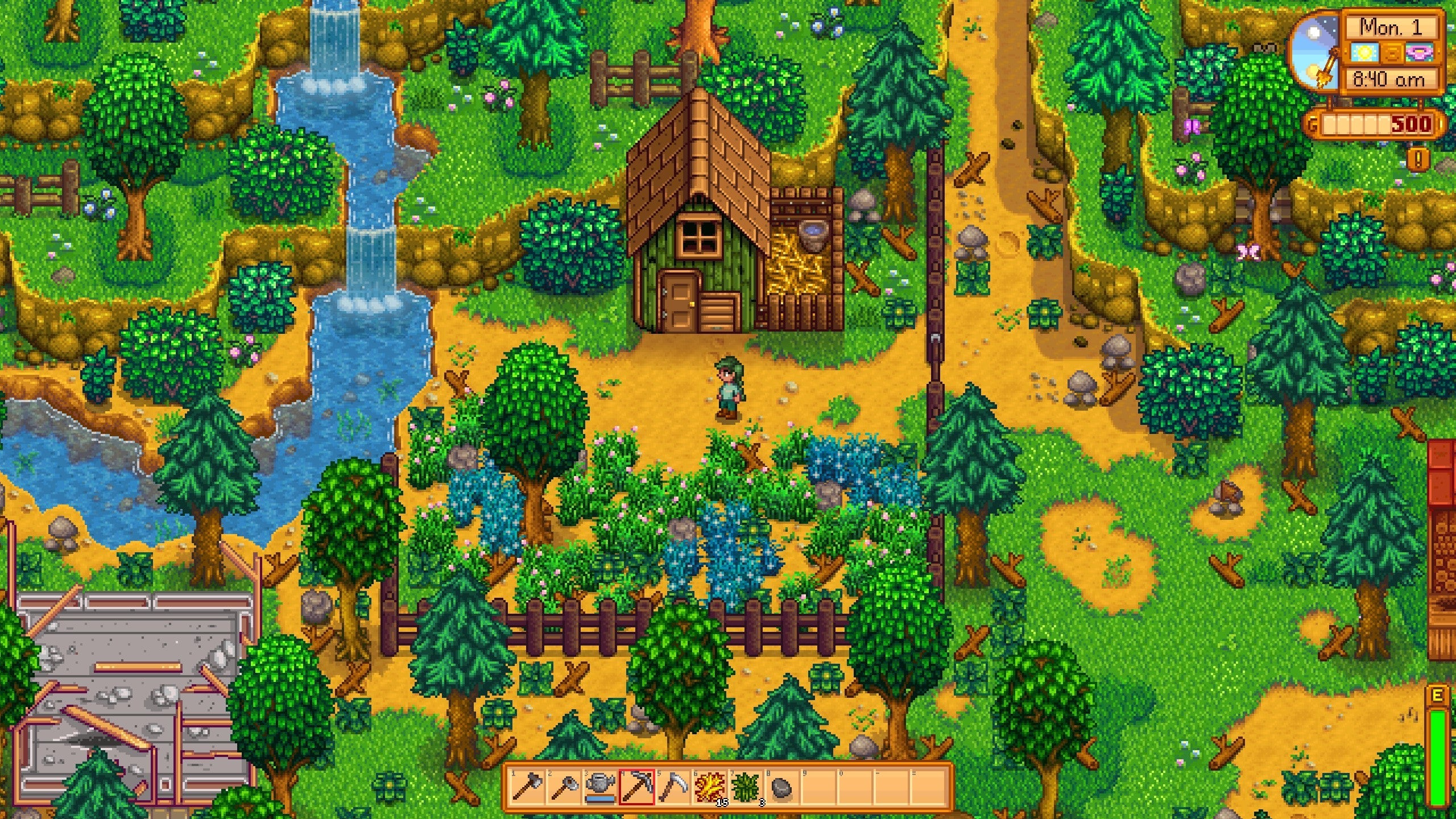 Где найти корзину с ежевикой Линуса в Stardew Valley » GameEnix ...